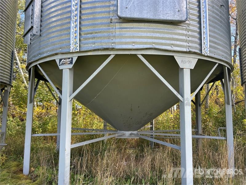 Twister +/- 2100 bu 5 Ring Hopper Grain Bin Stockage, conditionnement - Autres