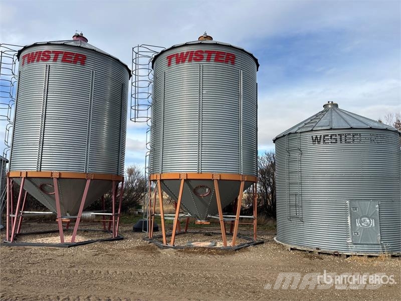 Twister +/- 2200 bu 5 Ring Hopper Grain Bin Sonstige Ernte Verarbeitung und -lagerung
