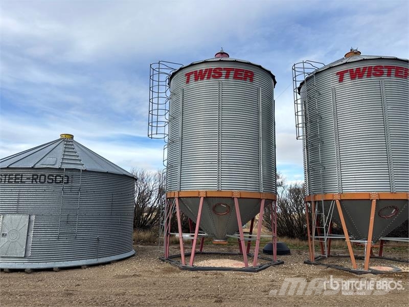 Twister +/- 2200 bu 5 Ring Hopper Grain Bin Sonstige Ernte Verarbeitung und -lagerung
