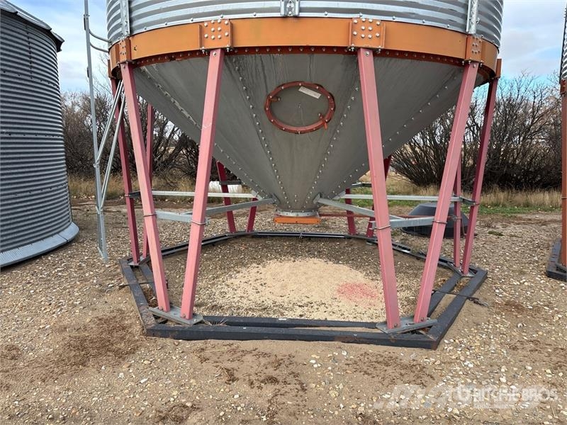 Twister +/- 2200 bu 5 Ring Hopper Grain Bin Sonstige Ernte Verarbeitung und -lagerung