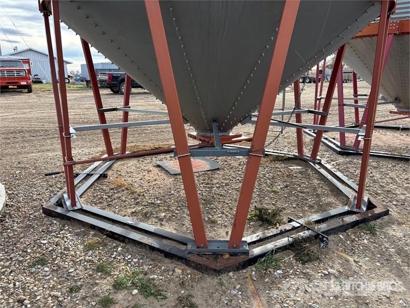 Twister +/- 2200 bu 5 Ring Hopper Grain Bin Sonstige Ernte Verarbeitung und -lagerung
