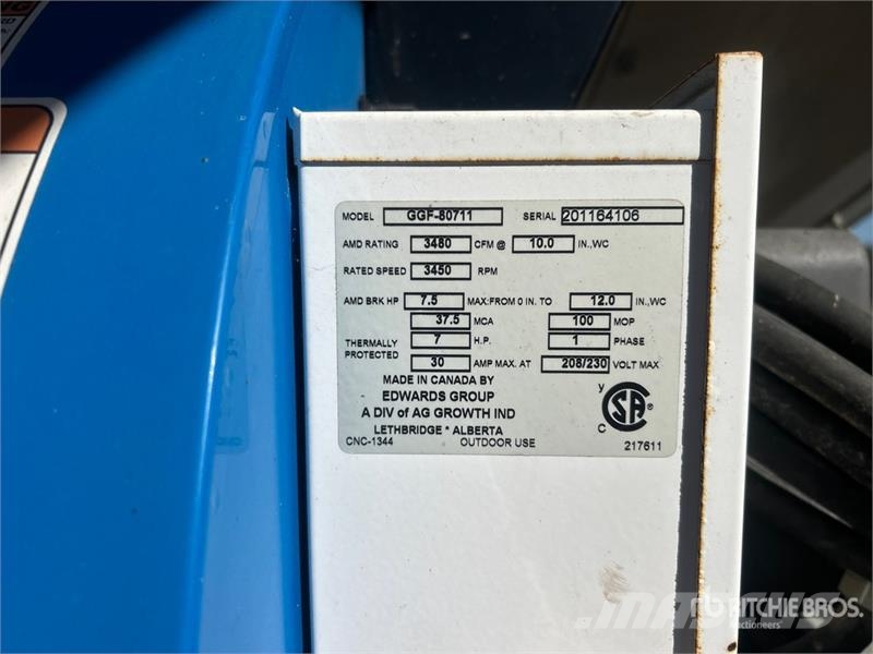  Twister +/- 4000 bu 5 Ring Hopper Grain Bin 農作物機械加工存放裝置 - 其他