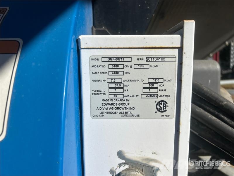  Twister +/- 4000 bu 5 Ring Hopper Grain Bin 農作物機械加工存放裝置 - 其他