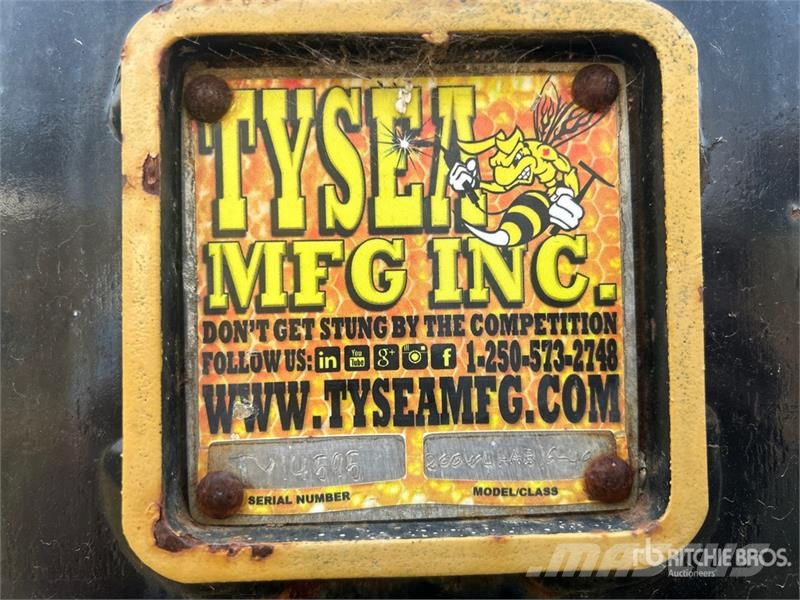 Tysea 200VLHAB16 192 in Q/C Wheel Loader Blade - F Drugi deli