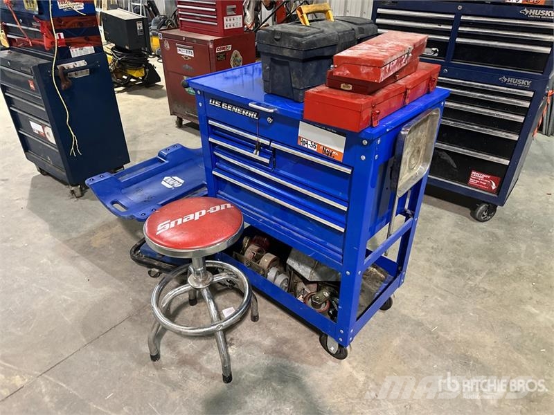 U.S. General 5 Drawer Tool Box معدات البناء - غير ذلك