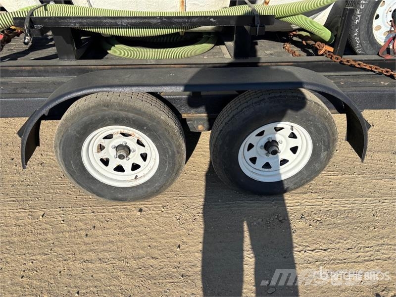  Ubilt 15 ft T/A Waste Water Collection Utility Tra Інші причепи