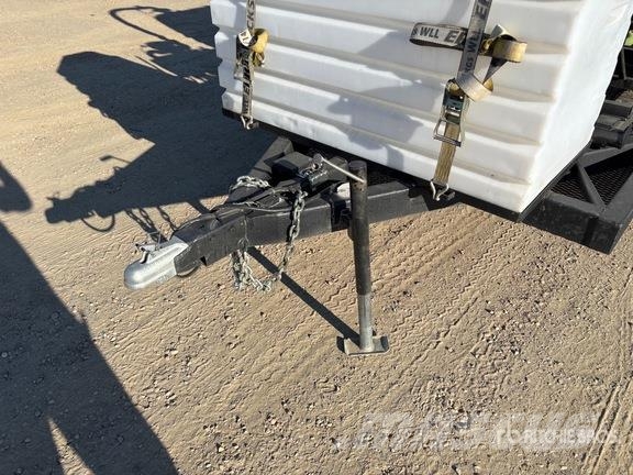  Ubilt 15 ft T/A Waste Water Collection Utility Tra Інші причепи