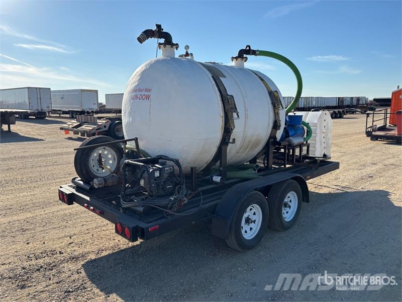  Ubilt 15 ft T/A Waste Water Collection Utility Tra Інші причепи
