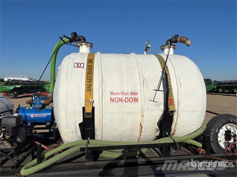  Ubilt 15 ft T/A Waste Water Collection Utility Tra Інші причепи