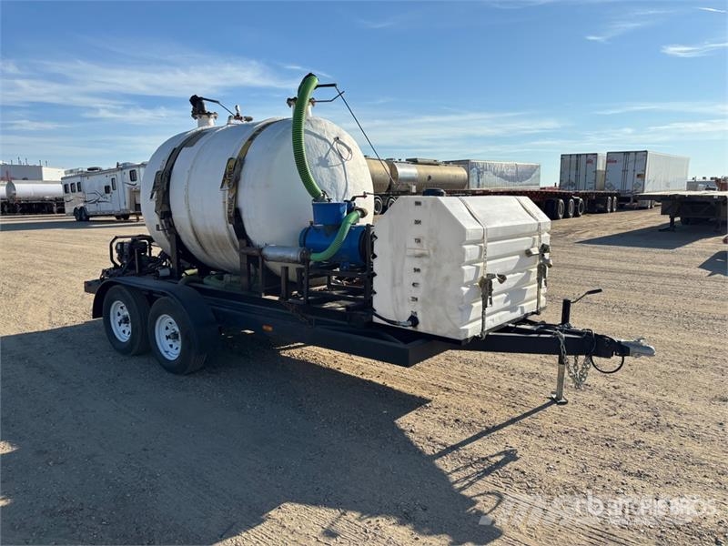 Ubilt 15 ft T/A Waste Water Collection Utility Tra Інші причепи