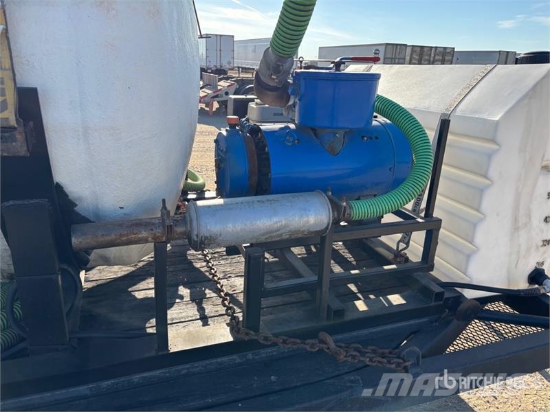  Ubilt 15 ft T/A Waste Water Collection Utility Tra Інші причепи