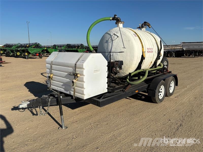  Ubilt 15 ft T/A Waste Water Collection Utility Tra Інші причепи