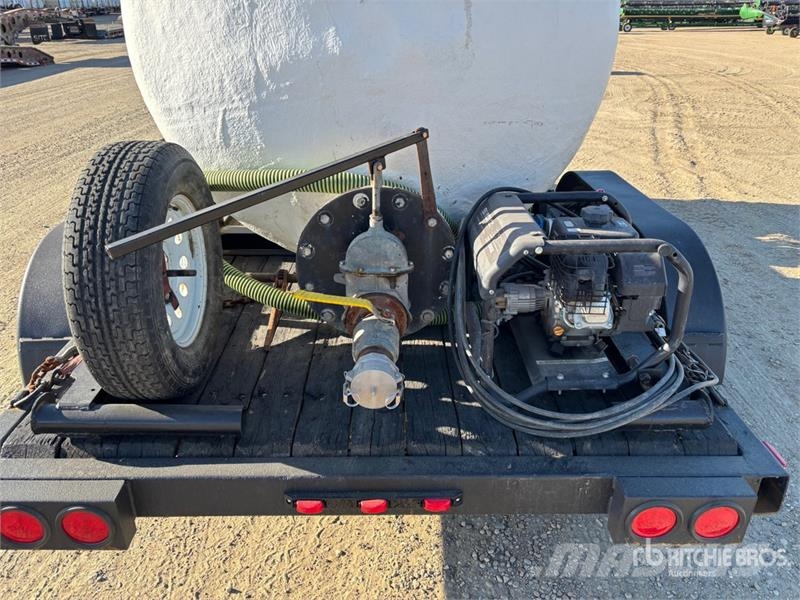  Ubilt 15 ft T/A Waste Water Collection Utility Tra Інші причепи