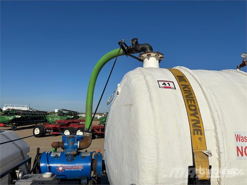  Ubilt 15 ft T/A Waste Water Collection Utility Tra Інші причепи