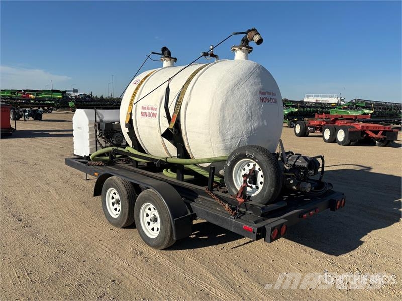  Ubilt 15 ft T/A Waste Water Collection Utility Tra Інші причепи