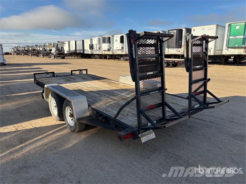 Ubuilt 16 ft T/A Equipment Trailer Auto pārvadāšanas treileri