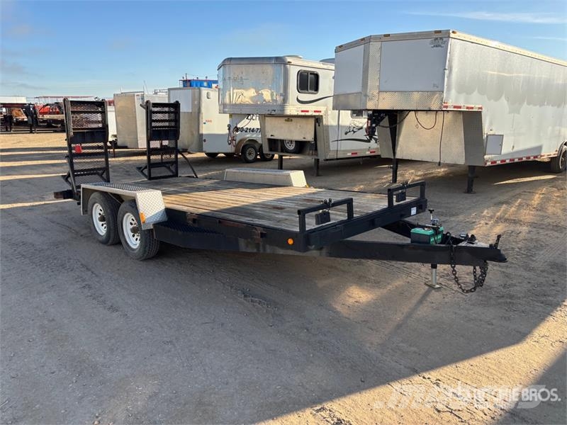 Ubuilt 16 ft T/A Equipment Trailer Auto pārvadāšanas treileri