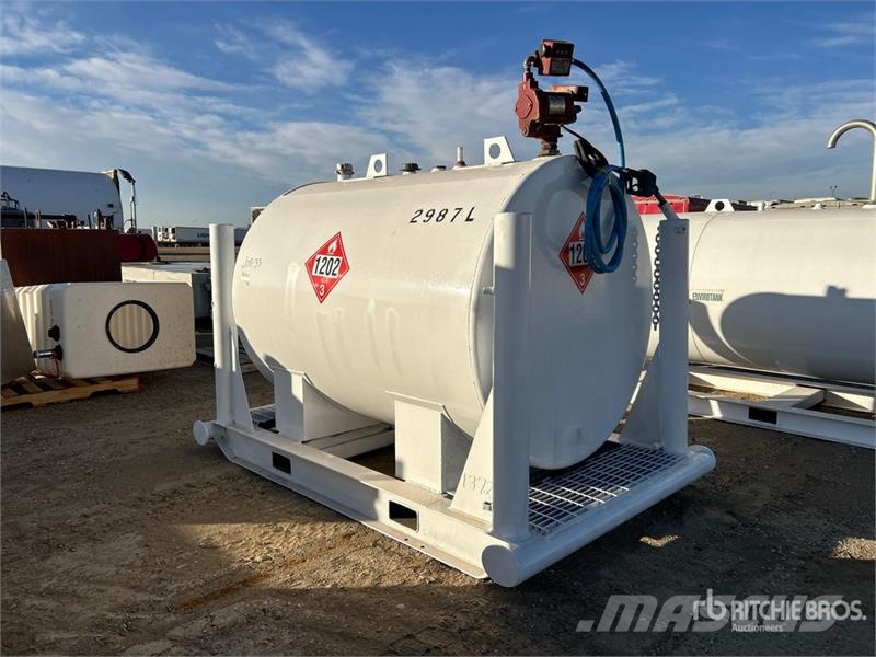 ULC 2987 L Skid Mounted Steel Fuel Tank Brandstof-en toegevoegde tanks