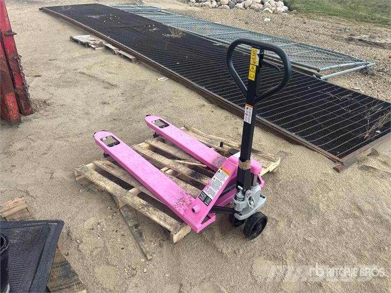 Uline H-3045 5500 lb Pallet Jack Rokas palešu ratiņi