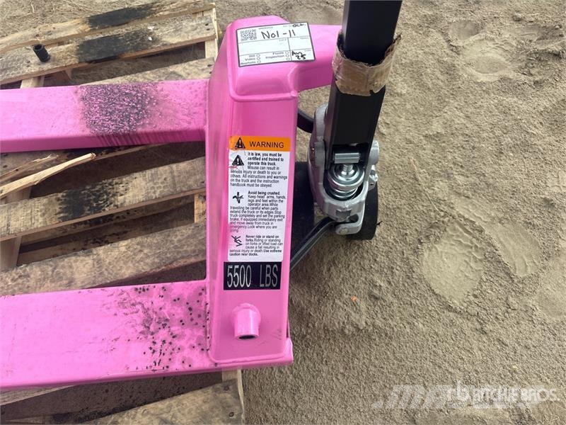 Uline H-3045 5500 lb Pallet Jack Rokas palešu ratiņi