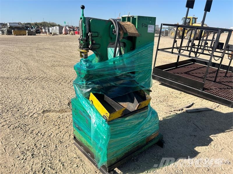 Uni-Hydro Ironworker Hydraulic Punch Andre komponenter