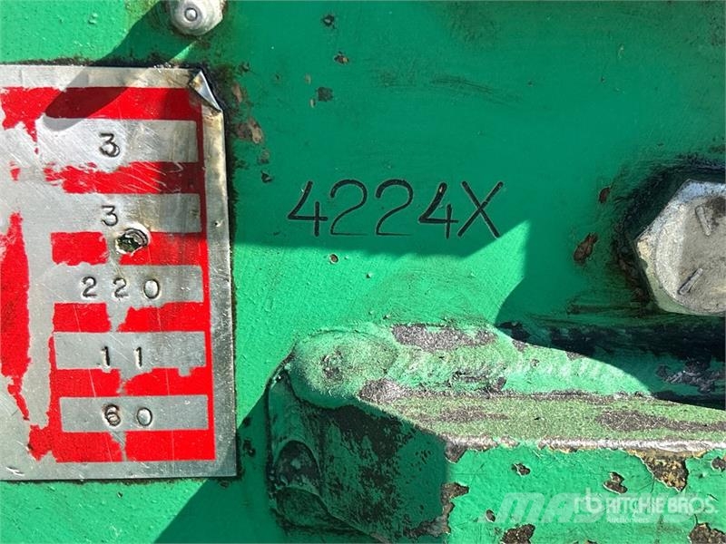 Uni-Hydro Ironworker Hydraulic Punch Andre komponenter