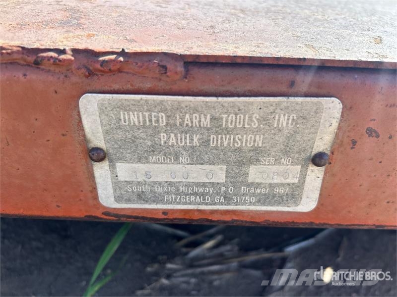 United Farm Tools 15600 5 ft 3-Point Hitch Rotary Cutter Stiebų rėžtuvės