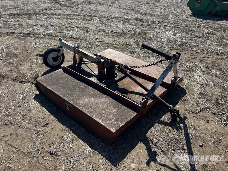 United Farm Tools 15600 5 ft 3-Point Hitch Rotary Cutter Stiebų rėžtuvės