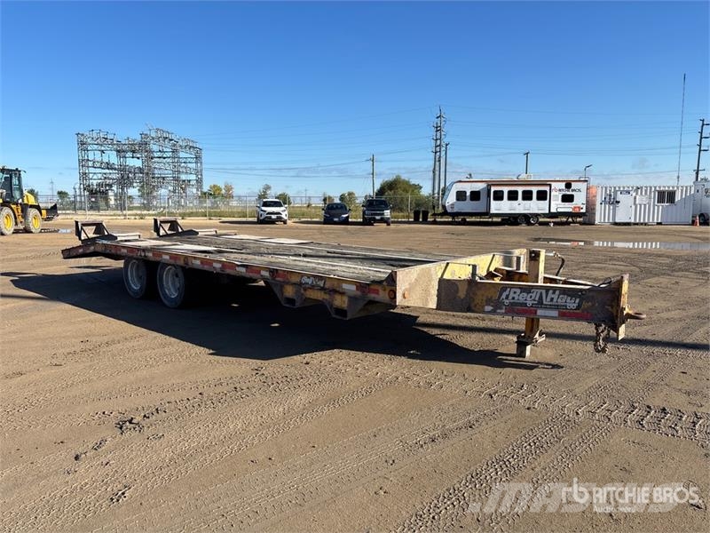 Unknown or N/A Redi Haul 25 ft T/A Equipment Trail Vehicle transport trailers