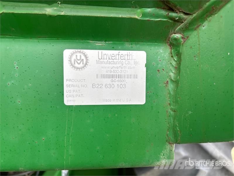 UNVERFERTH 650 bu S/A Grain Cart Remorci pentru cereale / siloz