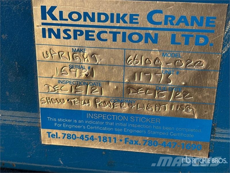 UpRight Electric Scissor Lift (Inoperable) Scissor lifts