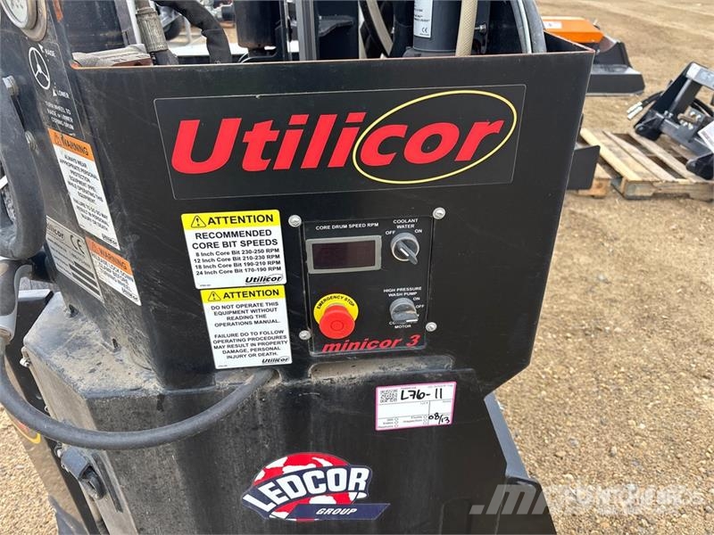 Utilicor Minicor 3 Skid Steer Core Drill Drugi deli