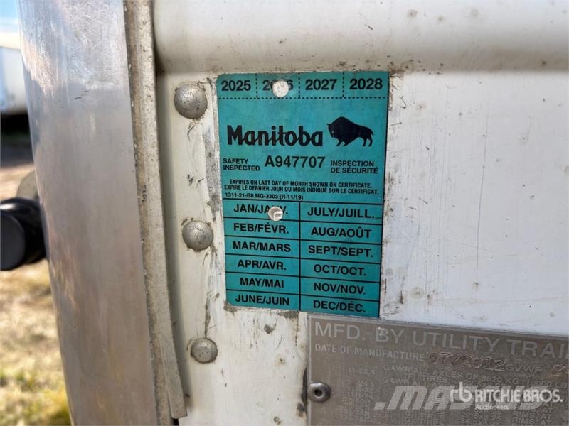 Utility 3000 53 ft x 102 in T/A Refrigerated Trailer Semi remorque frigorifique