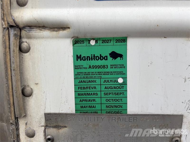 Utility 53 ft x 102 in T/A Refrigerated Trailer Poluprikolice hladnjače
