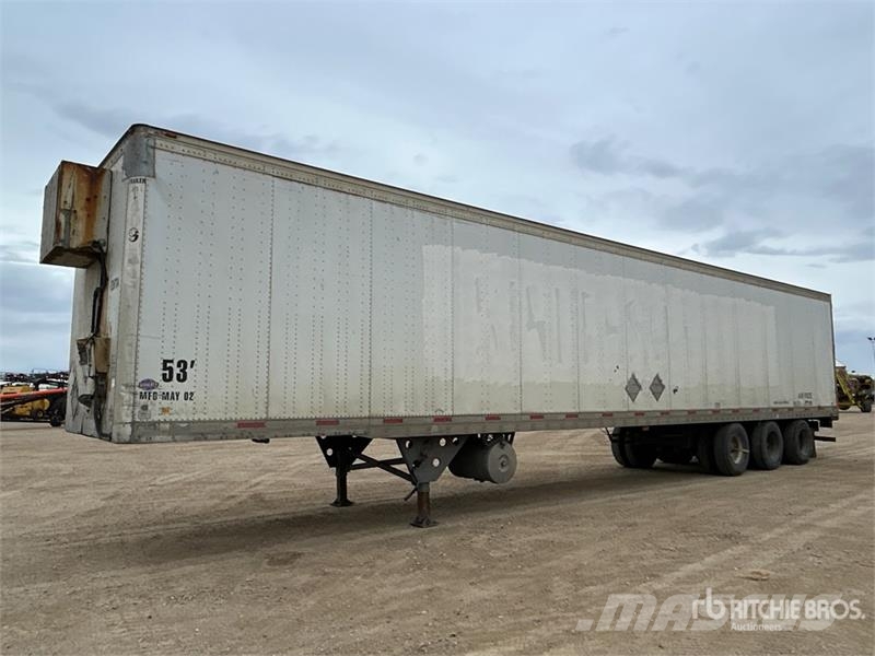 Utility 53 ft x 102 in Tri/A Heated Van Trailer Prikolice zabojniki
