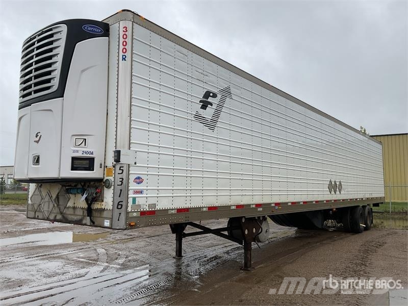 Utility 53 ft x 102 in T/A Refrigerated Trailer Piekabes ar temperatūras kontroli