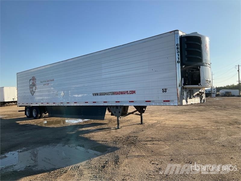 Utility 53 ft x 102 in T/A Refrigerated Trailer Puspriekabės su izoterminiu kėbulu