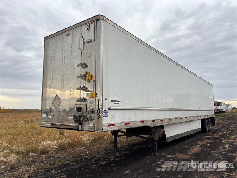 Utility 53 ft x 102 in T/A Van Trailer Anhänger-Kastenaufbau