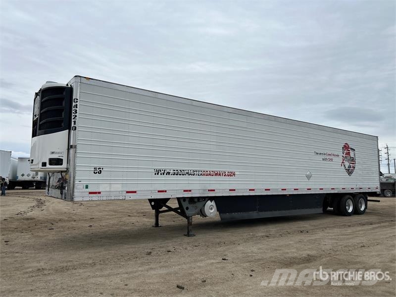 Utility 53 ft x 102 in T/A Refrigerated Trailer Puspriekabės su izoterminiu kėbulu