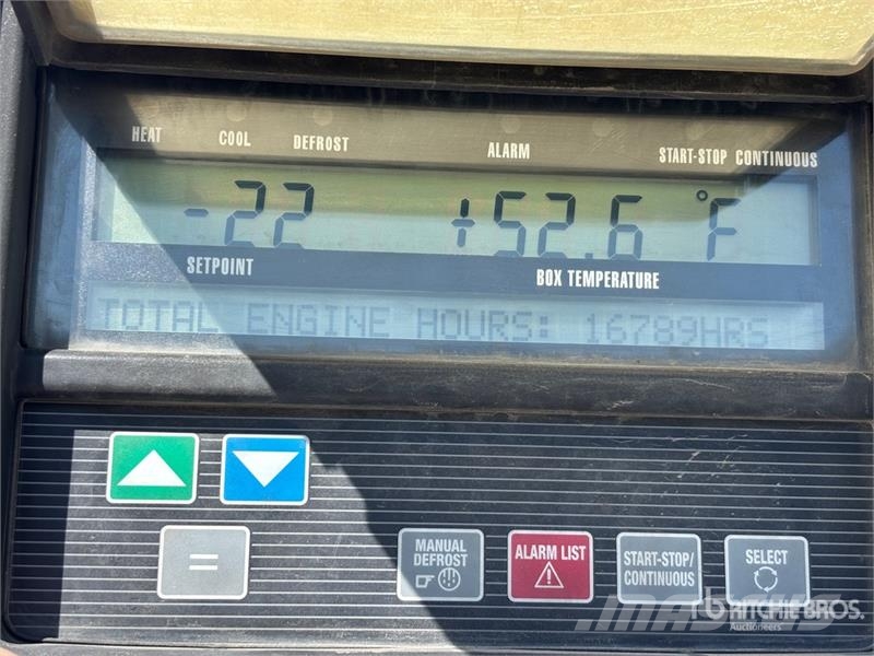 Utility 53 ft x 102 in T/A Refrigerated Trailer Piekabes ar temperatūras kontroli