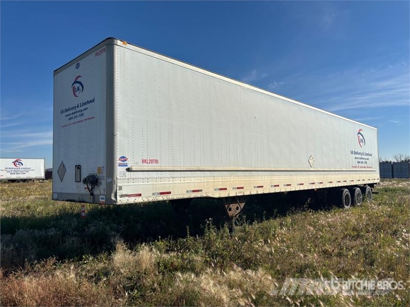 Utility 53 ft x 102 in Tri/A Van Trailer Furgons