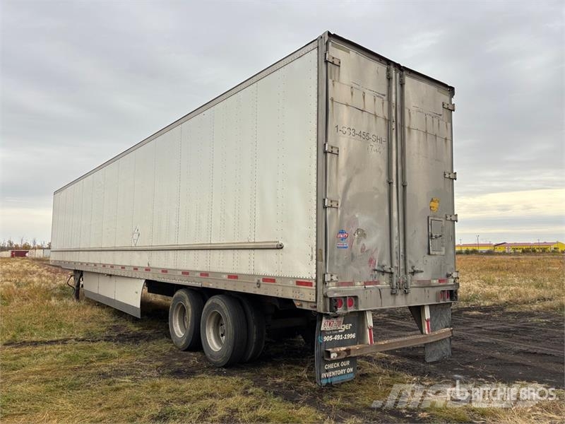 Utility 53 ft x 102 in T/A Van Trailer Anhänger-Kastenaufbau