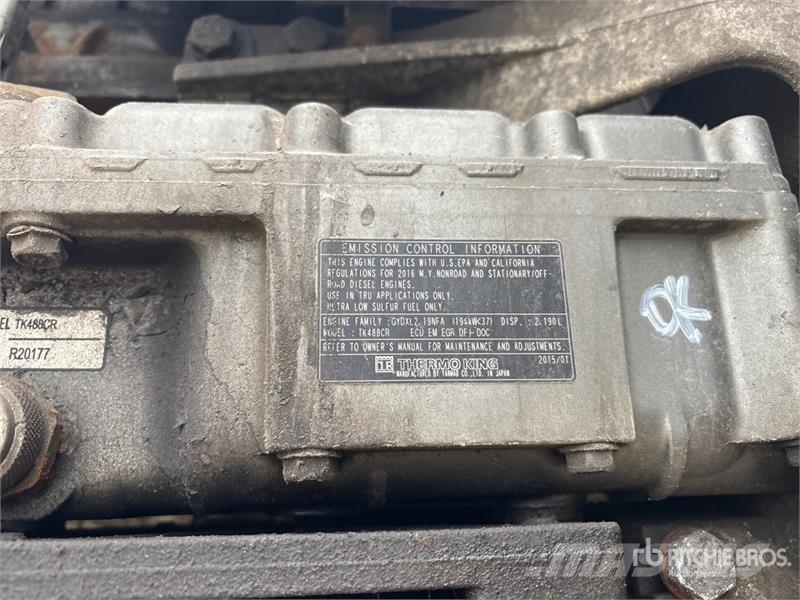 Utility 53 ft x 102 in T/A Refrigerated Trailer Puspriekabės su izoterminiu kėbulu