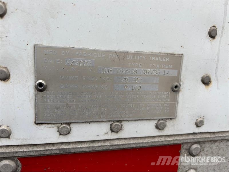 Utility 53 ft x 102 in T/A Refrigerated Trailer Poluprikolice hladnjače