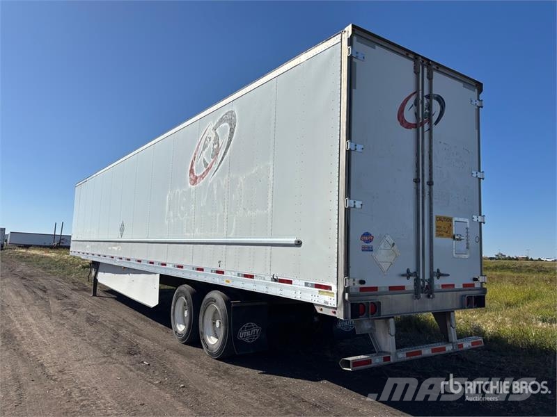 Utility 53 ft x 102 in T/A Van Trailer Dobozos pótkocsik