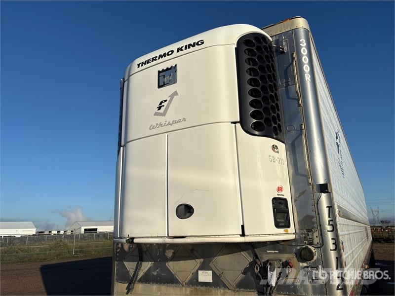 Utility 53 ft x 102 in T/A Refrigerated Trailer Piekabes ar temperatūras kontroli