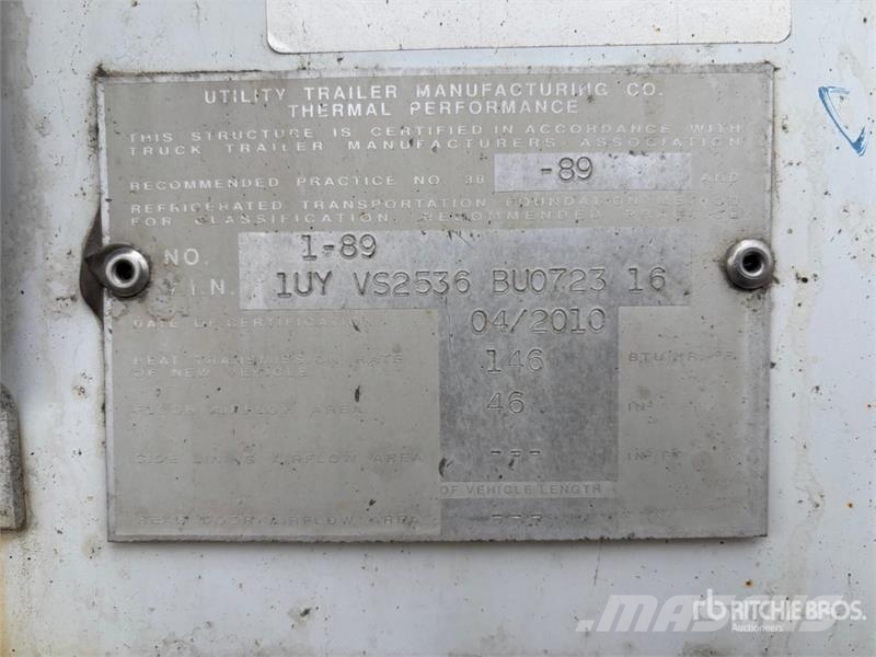Utility 53 ft x 102 in T/A Refrigerated Trailer Kühlauflieger