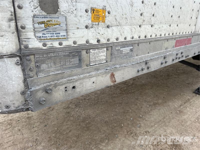 Utility 53 ft x 102 in Tri/A Heated Van Trailer Prikolice zabojniki