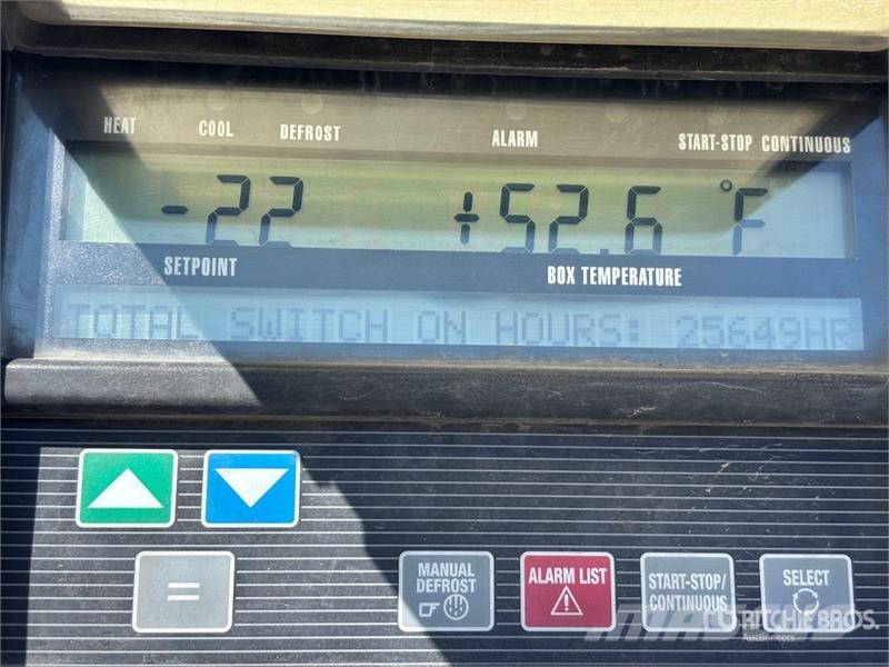 Utility 53 ft x 102 in T/A Refrigerated Trailer Piekabes ar temperatūras kontroli