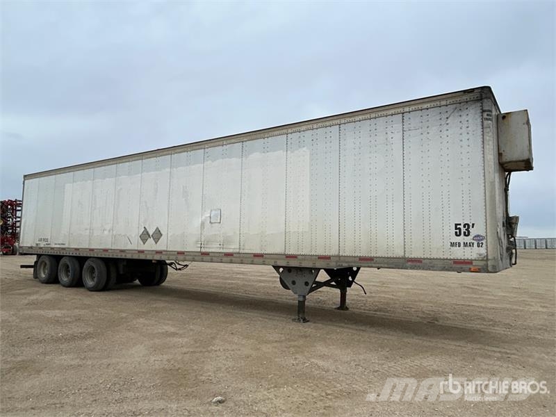 Utility 53 ft x 102 in Tri/A Heated Van Trailer Prikolice zabojniki